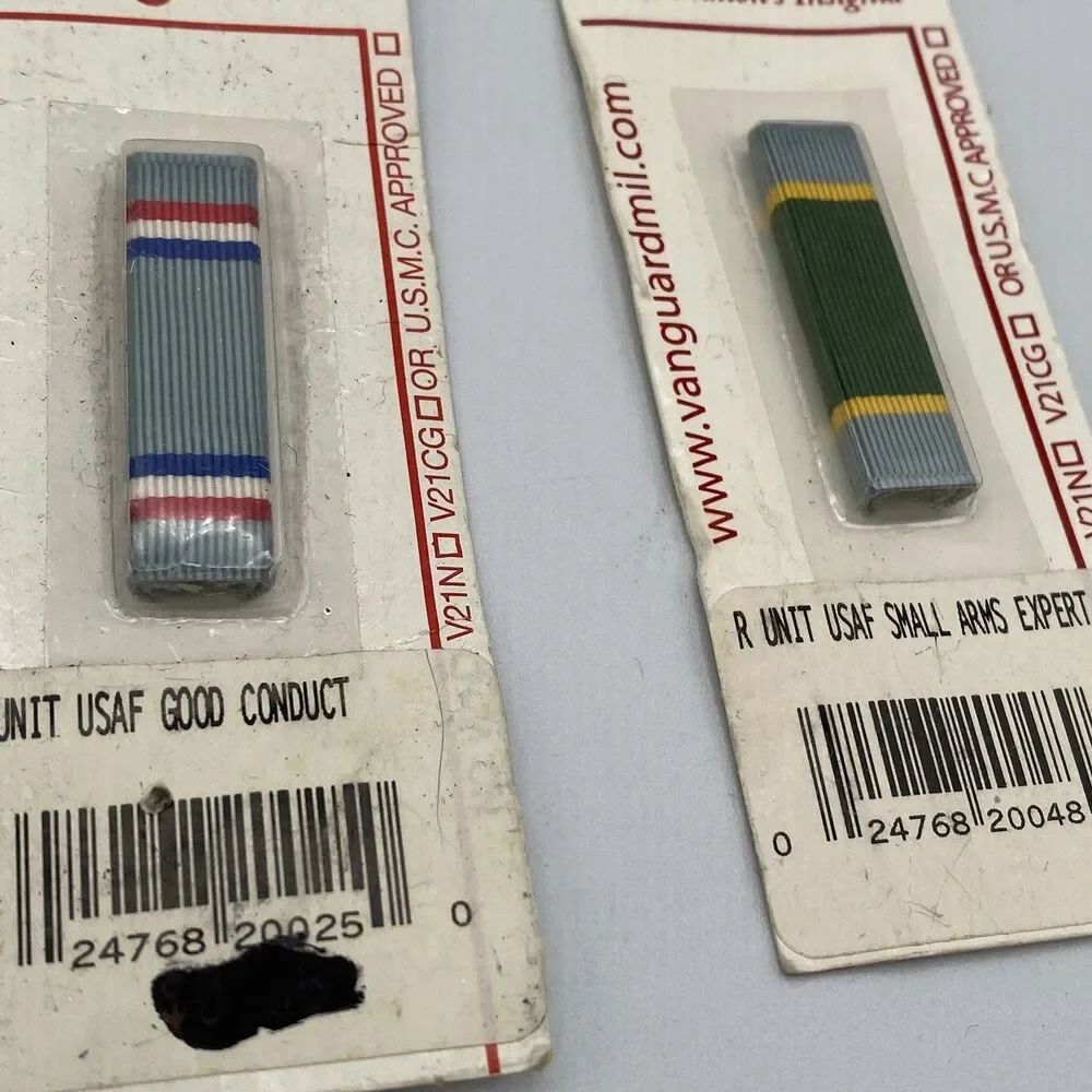 Mixed Lot US Vanguard Military Ribbon Bars Pins & Accessories Awards Collection